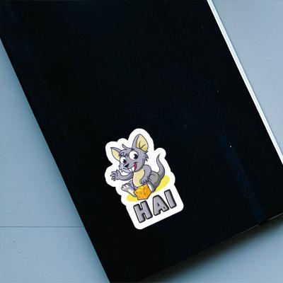 Hai Autocollant Souris Notebook Image