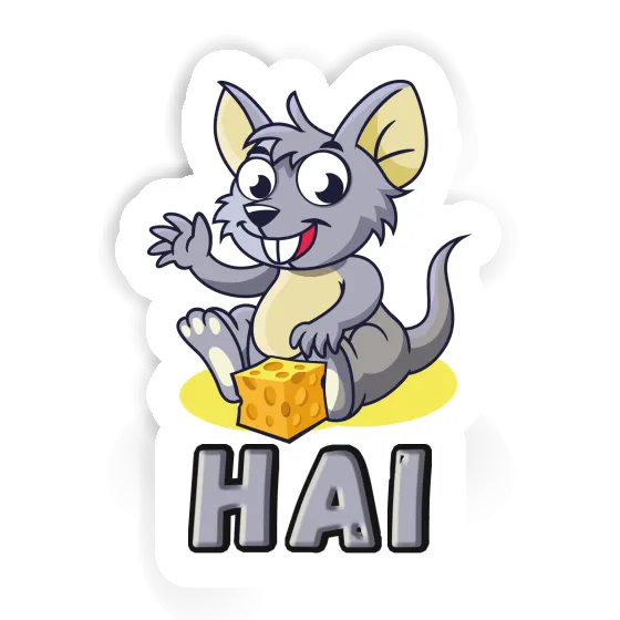 Hai Autocollant Souris Gift package Image