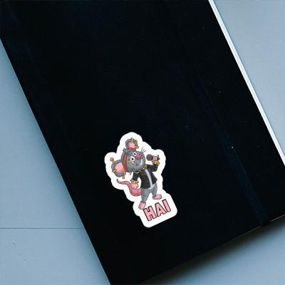 Autocollant Hai Chanteuse Laptop Image