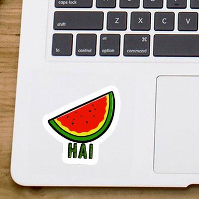 Sticker Wassermelone Hai Notebook Sticker Wassermelone Hai Gift package Image