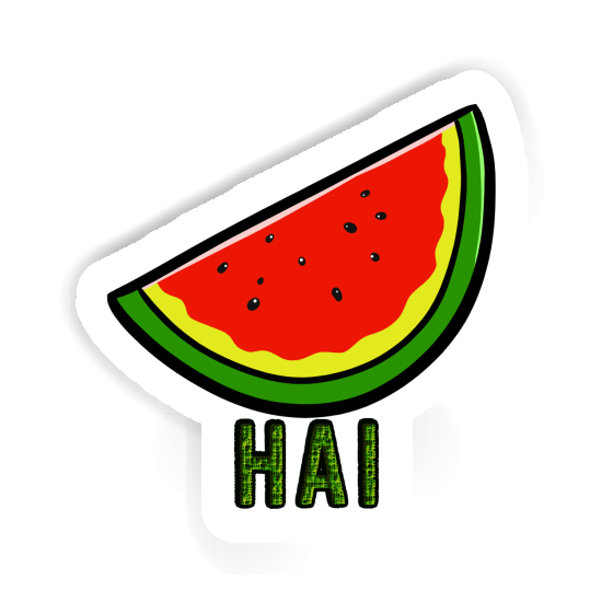 Sticker Wassermelone Hai Notebook Sticker Wassermelone Hai Notebook Image