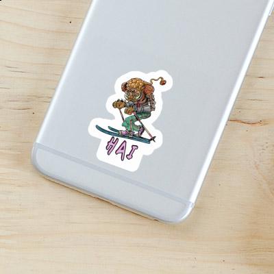 Hai Sticker Telemarker Laptop Hai Sticker Telemarker Laptop Image