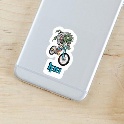 Hai Sticker Downhill Biker Notebook Hai Sticker Downhill Biker Notebook Image