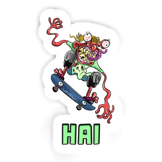 Skateboarder Sticker Hai Notebook Skateboarder Sticker Hai Gift package Image