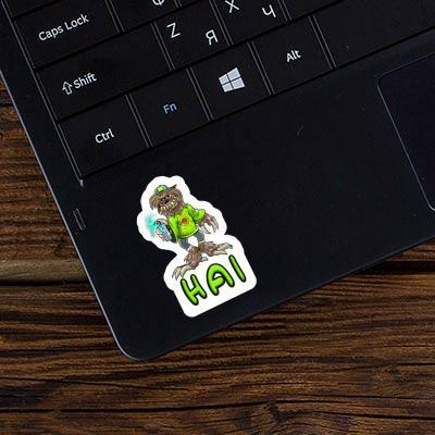 Hai Sticker Sprayer Notebook Image