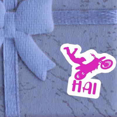 Sticker Motocross-Fahrer Hai Laptop Sticker Motocross-Fahrer Hai Laptop Image