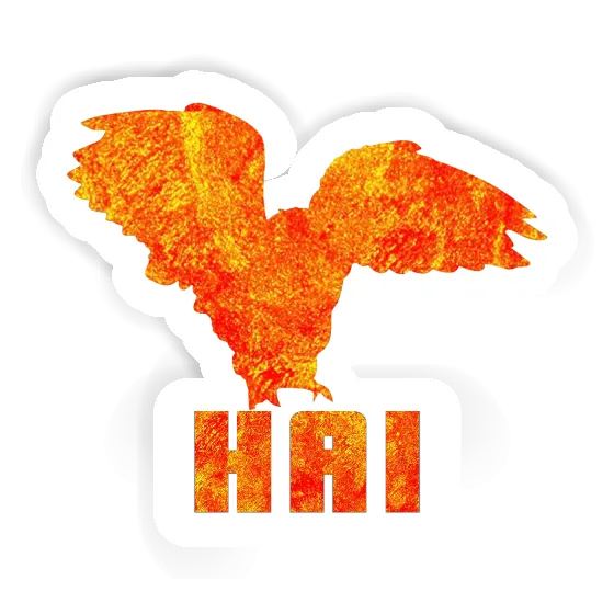 Autocollant Hibou Hai Gift package Image