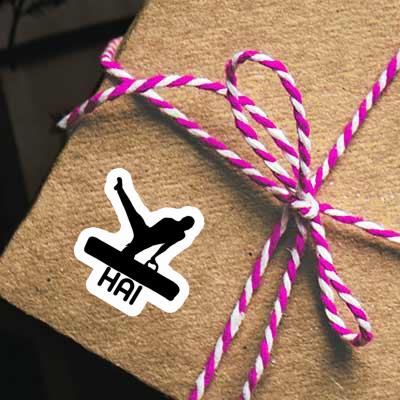 Gymnast Sticker Hai Laptop Gymnast Sticker Hai Laptop Image