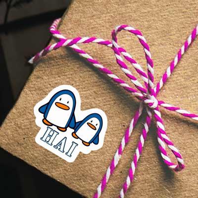 Hai Sticker Penguin Gift package Image