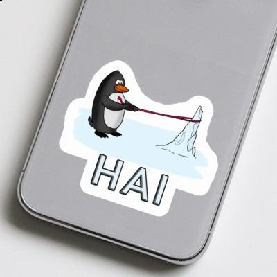 Penguin Sticker Hai Laptop Image