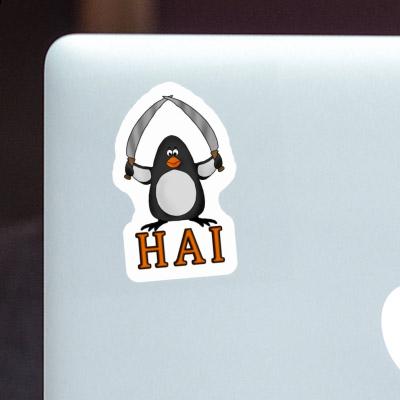 Pingouin de combat Autocollant Hai Notebook Pingouin de combat Autocollant Hai Gift package Image