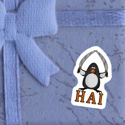 Pingouin de combat Autocollant Hai Laptop Pingouin de combat Autocollant Hai Laptop Image