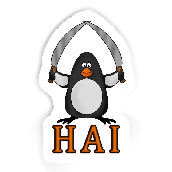 Pingouin de combat Autocollant Hai Notebook Pingouin de combat Autocollant Hai Gift package Image