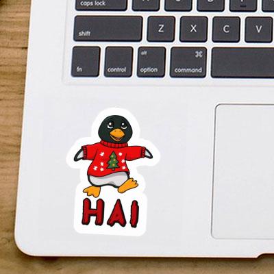 Sticker Hai Christmas Penguin Notebook Sticker Hai Christmas Penguin Gift package Image