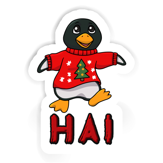 Hai Aufkleber Weihnachtspinguin Notebook Hai Aufkleber Weihnachtspinguin Gift package Image