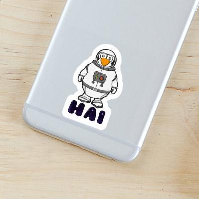 Hai Autocollant Astronaute Gift package Image
