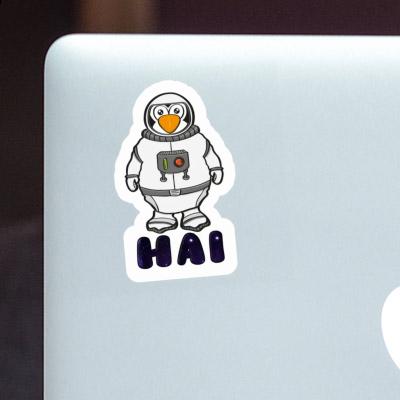 Hai Autocollant Astronaute Image