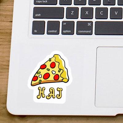 Sticker Pizza Hai Notebook Image
