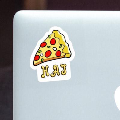 Sticker Pizza Hai Notebook Image