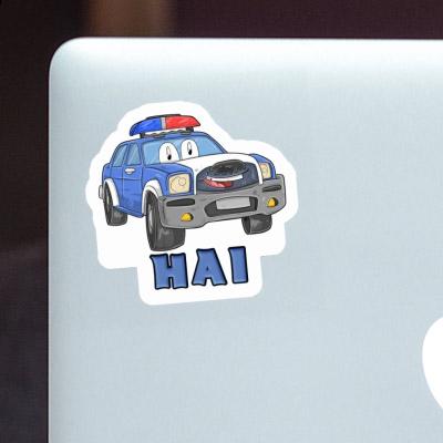 Hai Autocollant Voiture de police Notebook Hai Autocollant Voiture de police Notebook Image