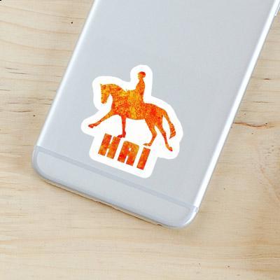 Sticker Horse Rider Hai Image