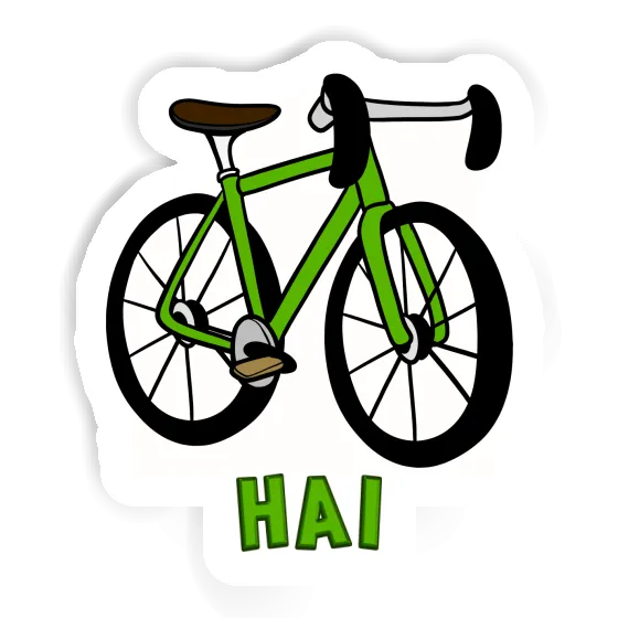Sticker Racing Bicycle Hai Image