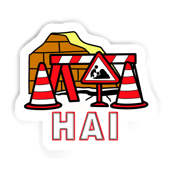Road Construction Sticker Hai Notebook Road Construction Sticker Hai Gift package Image