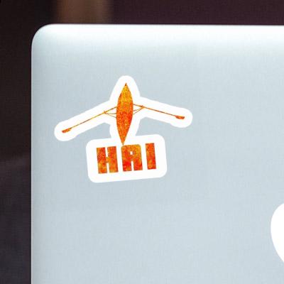 Sticker Hai Rowboat Laptop Image