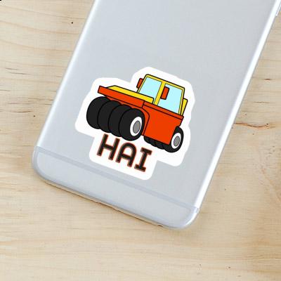 Sticker Hai Wheel Roller Laptop Image