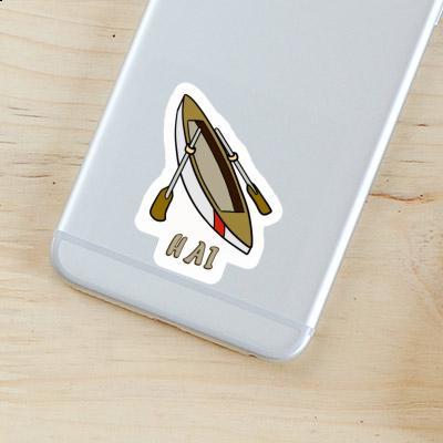 Sticker Hai Ruderboot Notebook Sticker Hai Ruderboot Gift package Image