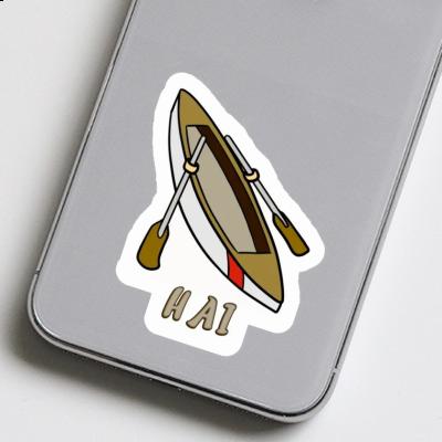 Sticker Hai Ruderboot Gift package Image