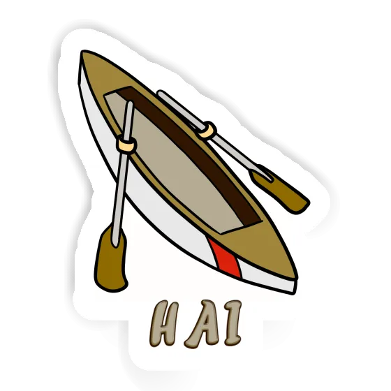 Sticker Hai Ruderboot Sticker Hai Ruderboot Image