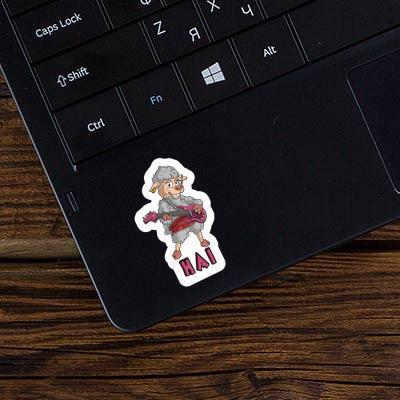 Hai Sticker Rockergirl Laptop Image