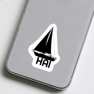 Segelboot Sticker Hai Segelboot Sticker Hai Image