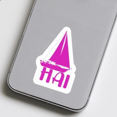 Sticker Sailboat Hai Laptop Image