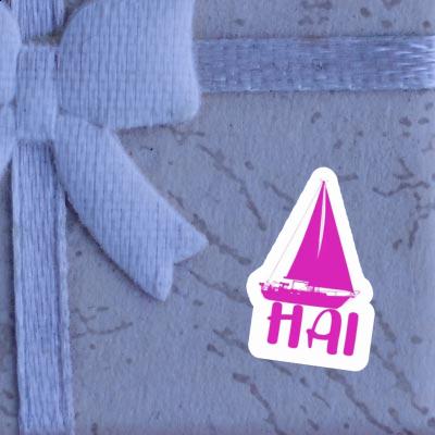 Sticker Sailboat Hai Sticker Sailboat Hai Image
