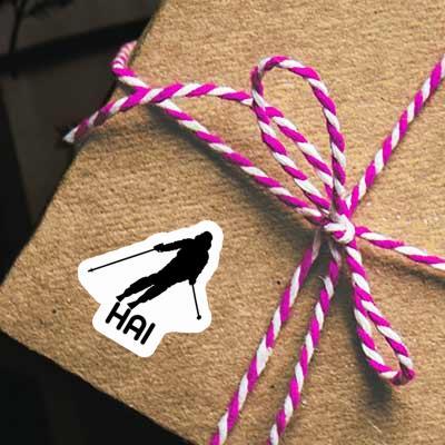 Hai Autocollant Skieuse Notebook Hai Autocollant Skieuse Gift package Image
