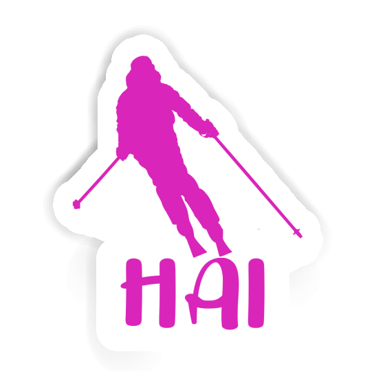 Autocollant Hai Skieuse Notebook Autocollant Hai Skieuse Gift package Image