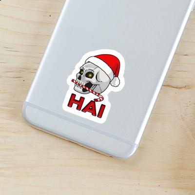 Christmas Skull Sticker Hai Laptop Christmas Skull Sticker Hai Laptop Image