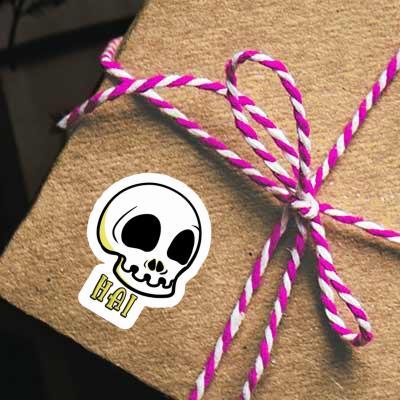 Sticker Skull Hai Laptop Image