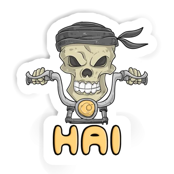 Sticker Hai Motorbike Rider Notebook Sticker Hai Motorbike Rider Gift package Image