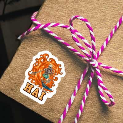 Sticker Wellenreiter Hai Laptop Sticker Wellenreiter Hai Laptop Image