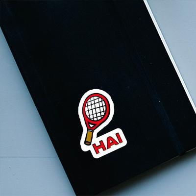 Sticker Hai Tennis Racket Image