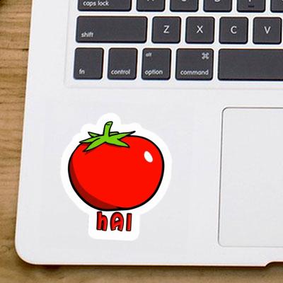 Aufkleber Hai Tomate Notebook Image