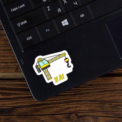 Crane Sticker Hai Crane Sticker Hai Image