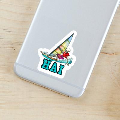 Windsurfer Sticker Hai Image