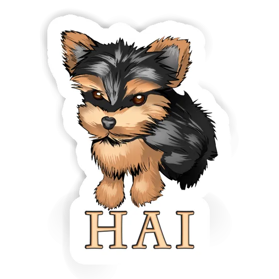 Sticker Hai Terrier Laptop Image