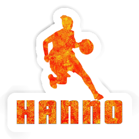 Hanno Sticker Basketball Player Image