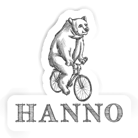 Bicycle rider Sticker Hanno Image