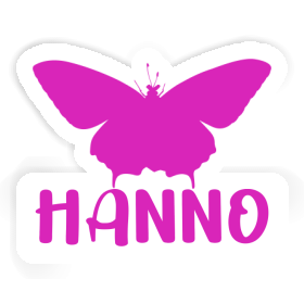 Hanno Sticker Butterfly Image